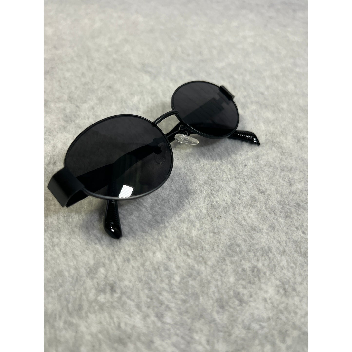 New Unbranded Black Metal Frame Sunglasses