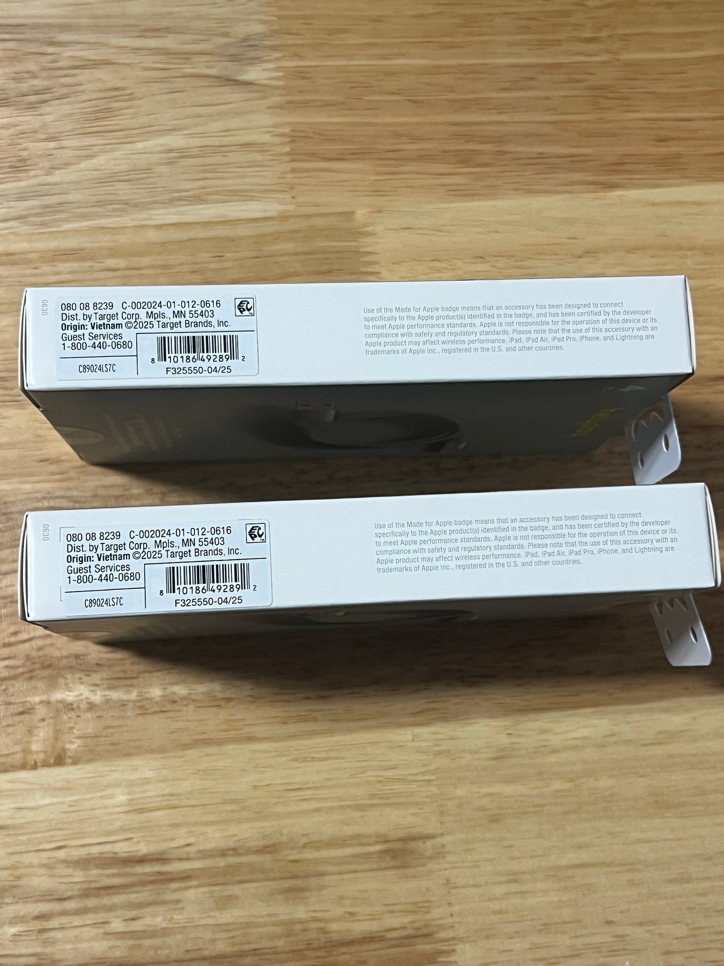 NEW Two Heyday 4' Grey Lightning Charging Cables
