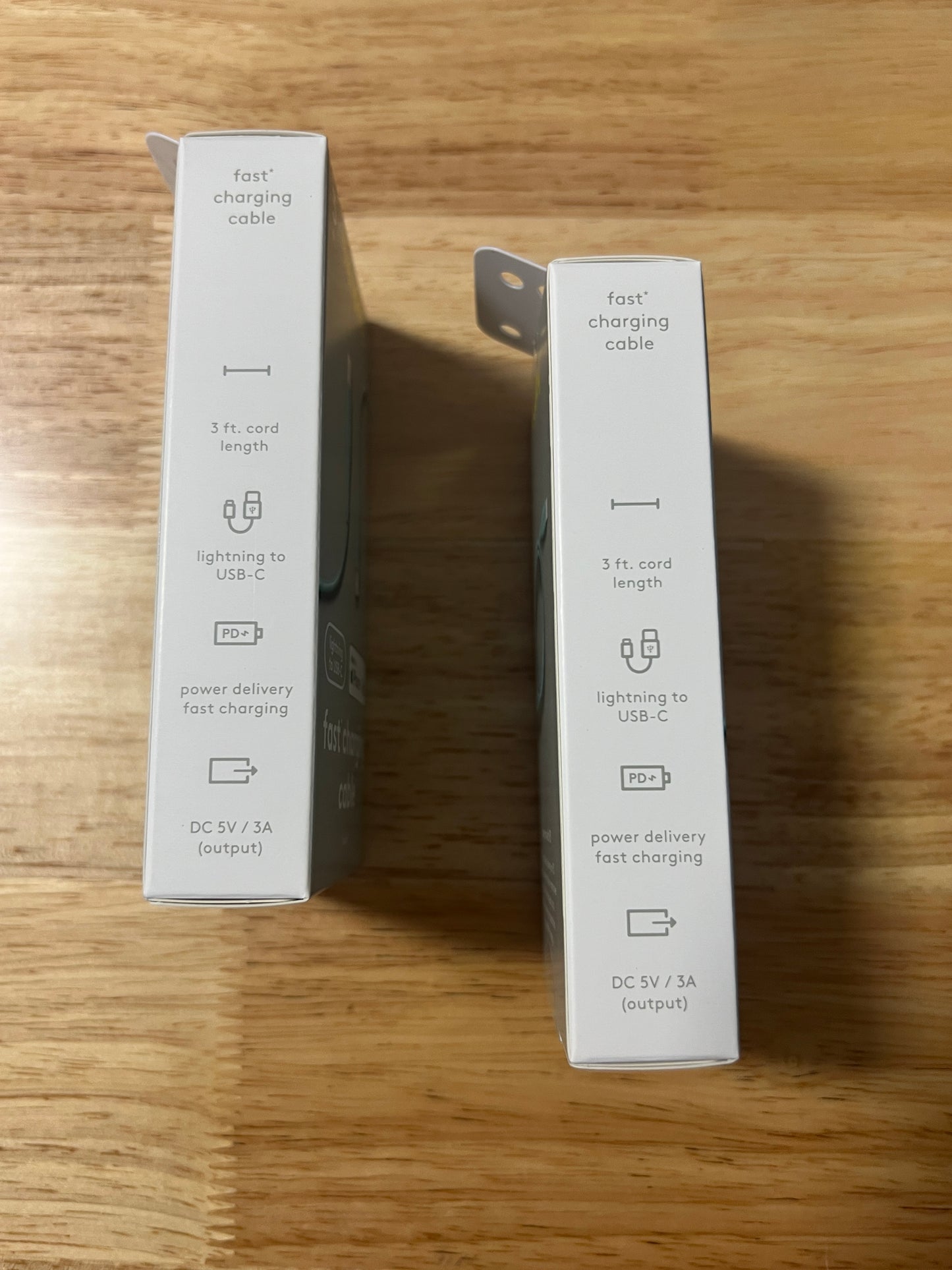 NEW Two Heyday 3' Teal Lightning to USB-C Charging Cables (Copy)
