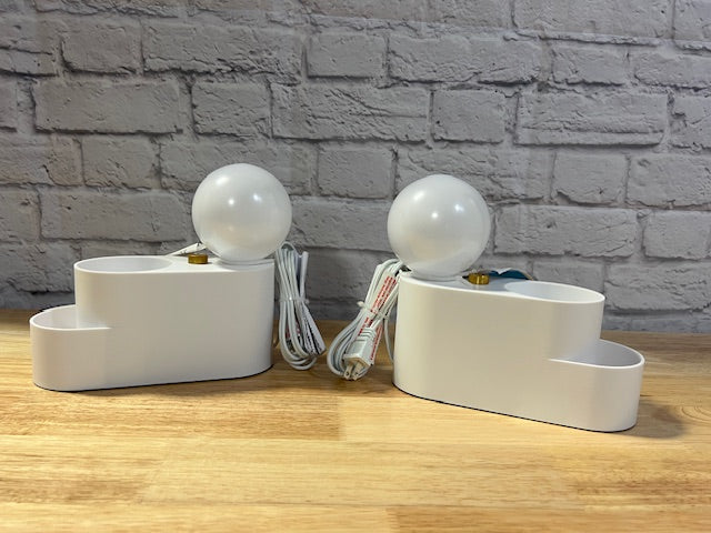 Room Essentials 2-Pack LED Desk Lamps with Built-in Organizer