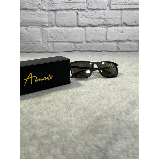 New Aimade Black Frame with Brown Accesnt Sunglasses